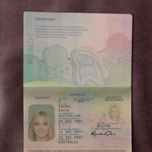 Australia P template