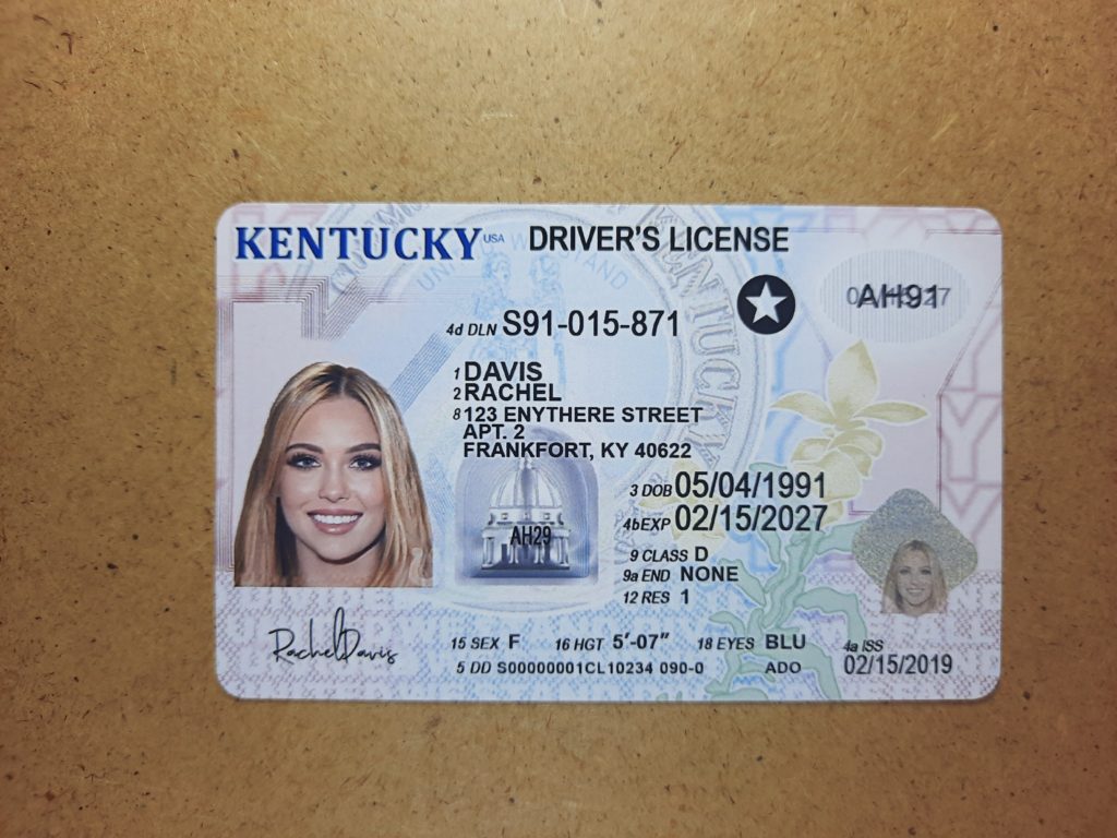 driver license Kentucky