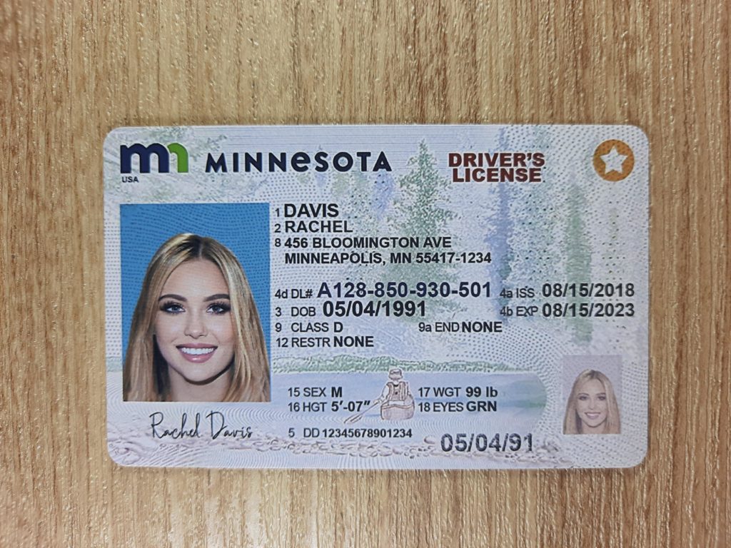 drivers license Minnesota