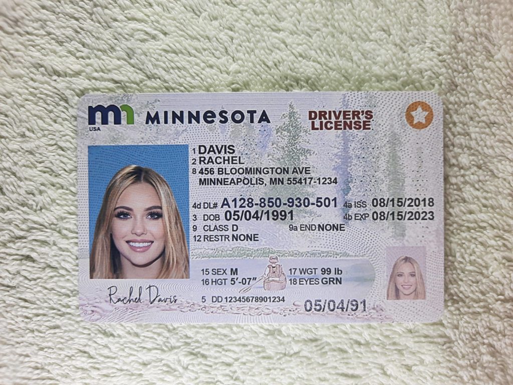 driver license Minnesota