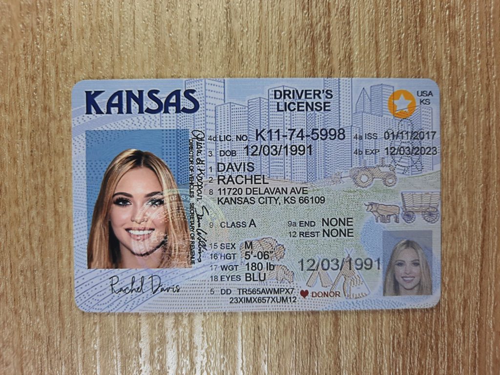 drivers license Kansas