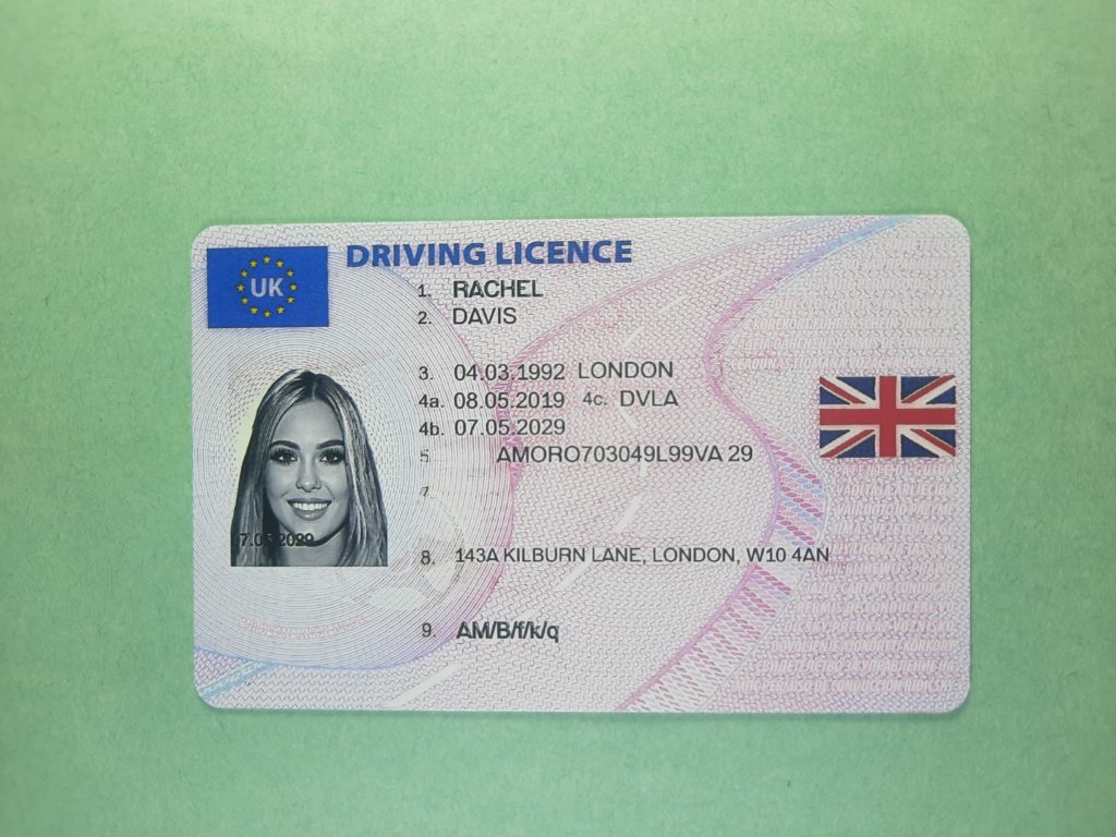 drivers license UK