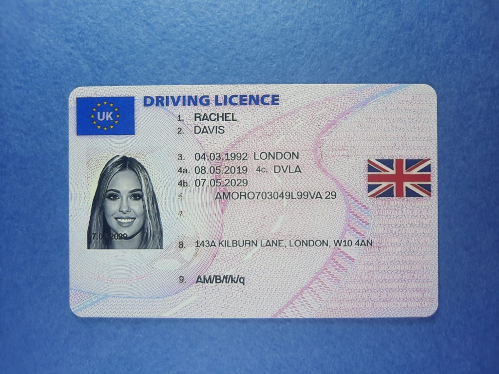 drivers license United Kingdom