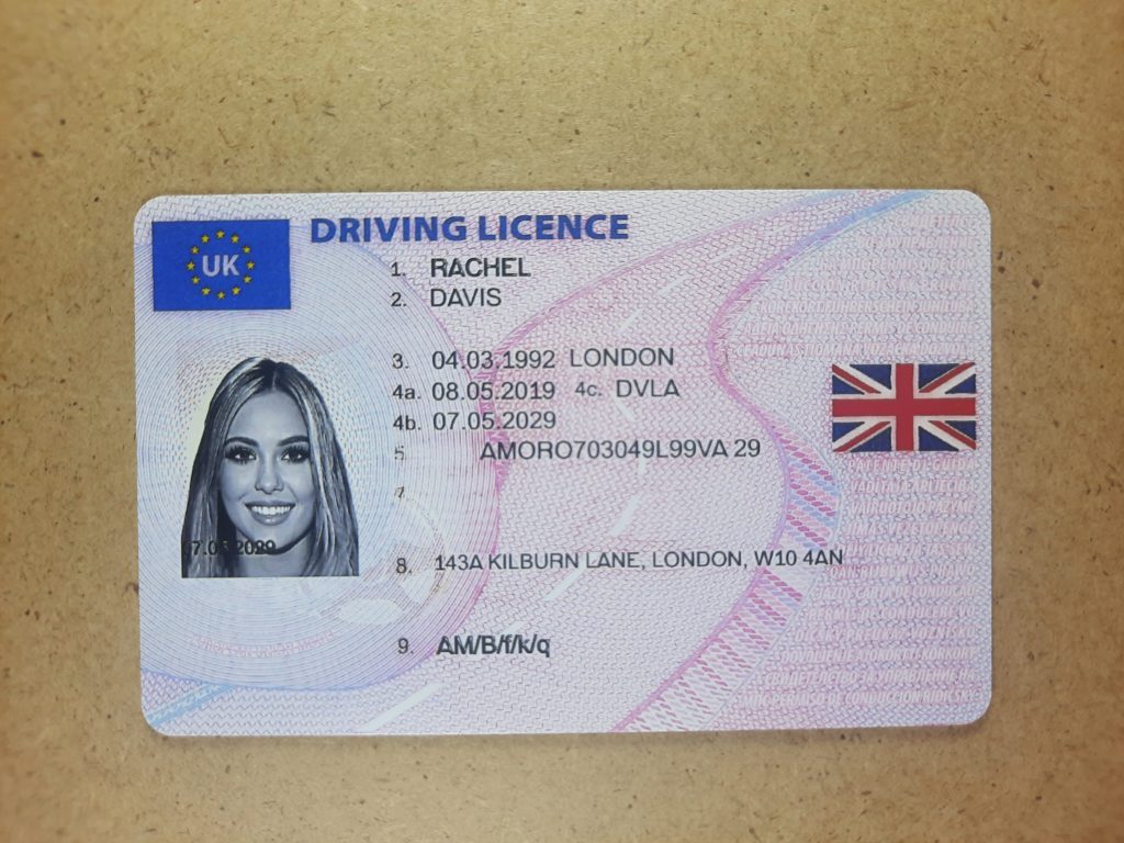driver license Uk
